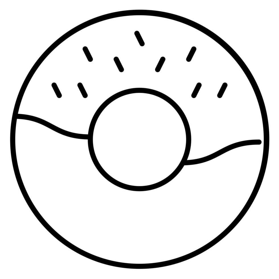 rosquillas vector icono