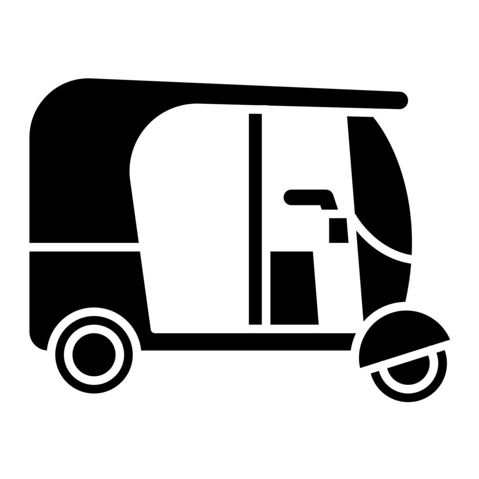 Tuk Tuk vector icon