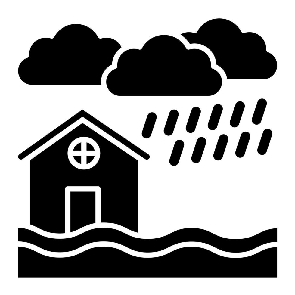 inundar vector icono