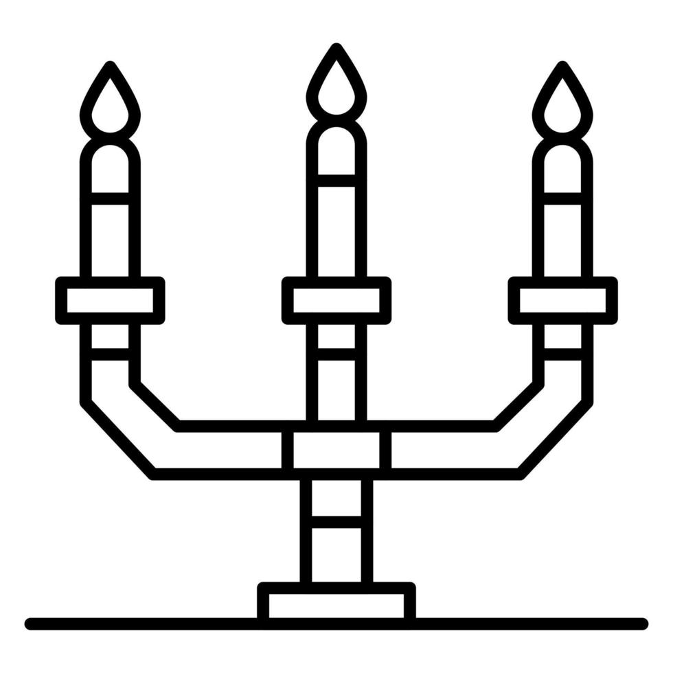 Candles vector icon