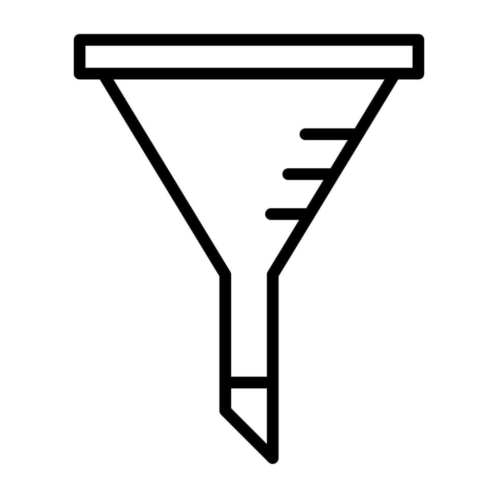 Funnel vector icon