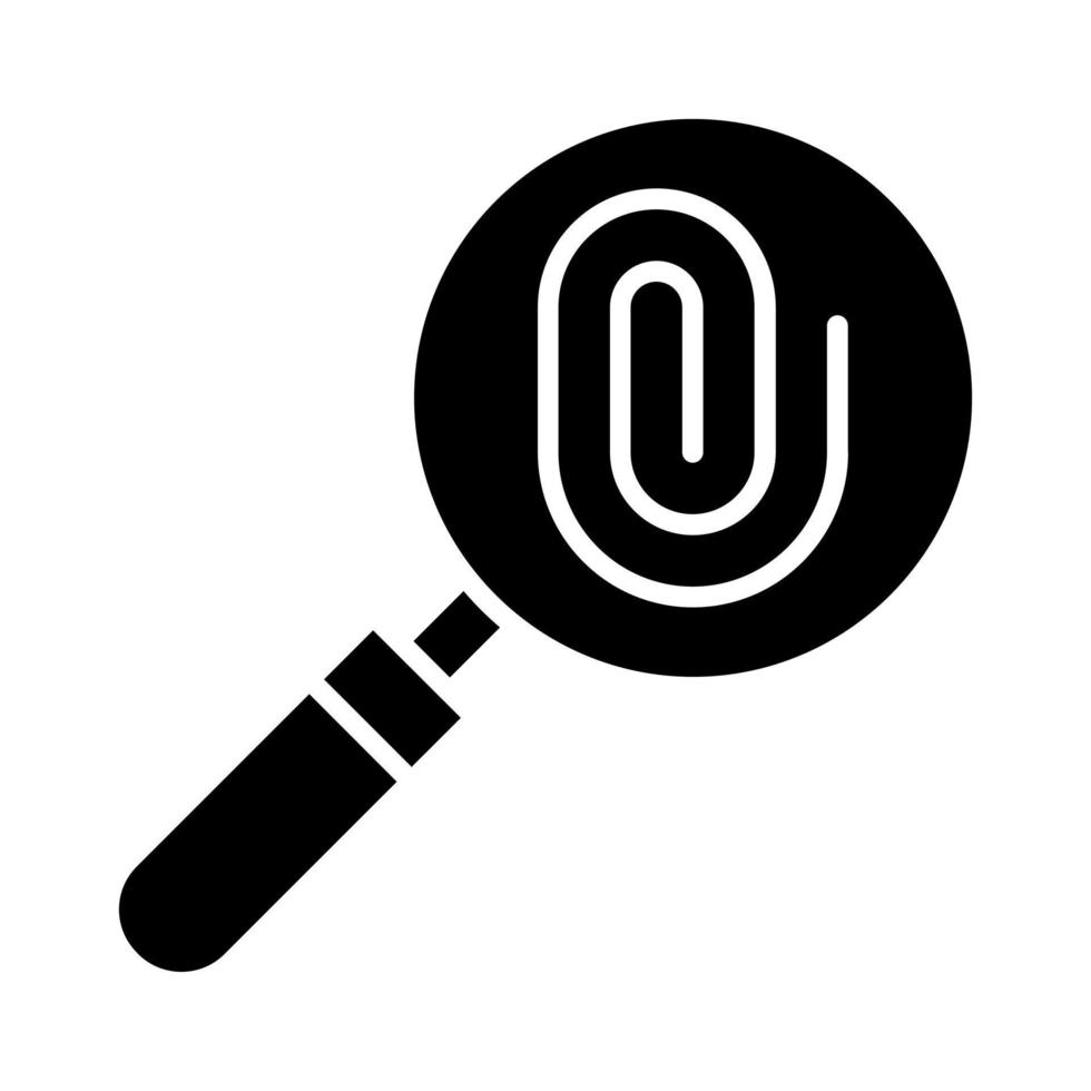 Evidence vector icon