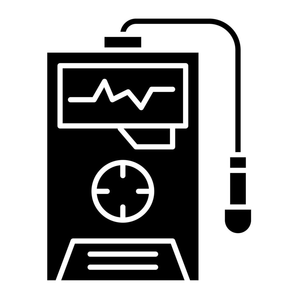 Radiation Detector vector icon