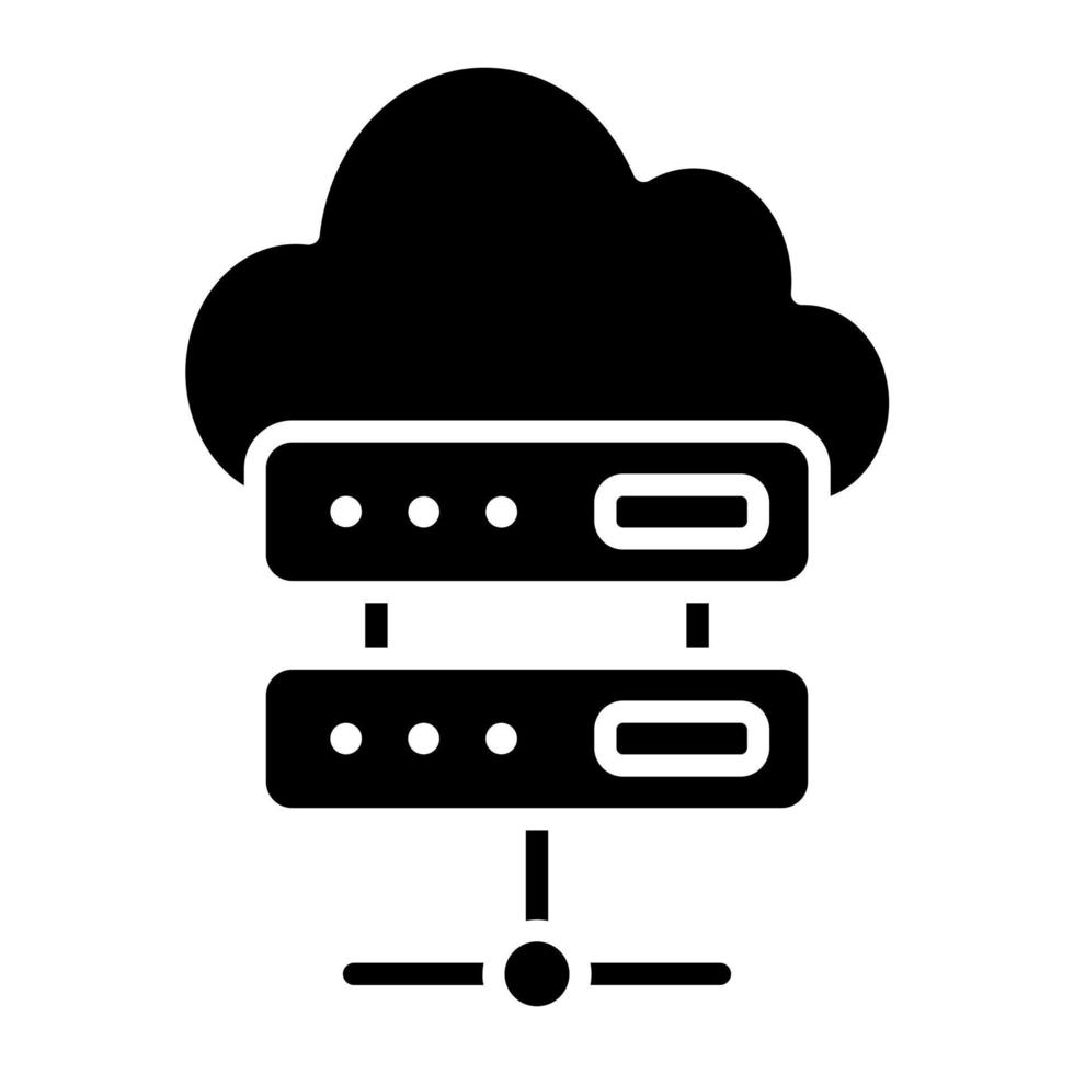 Cloud Computing vector icon