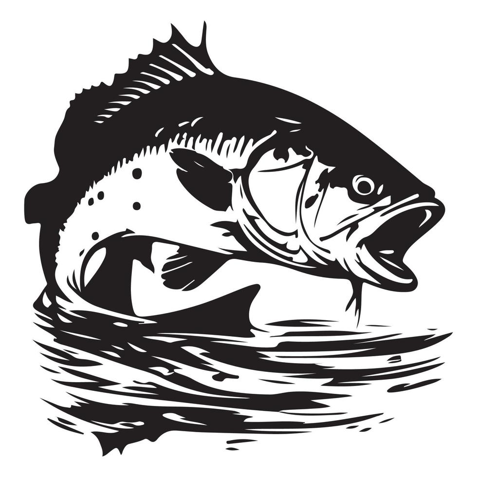 salmón bajo pescado icono aislado en blanco antecedentes. logo diseño elemento, etiqueta, emblema, marca, marca marca vector ilustración