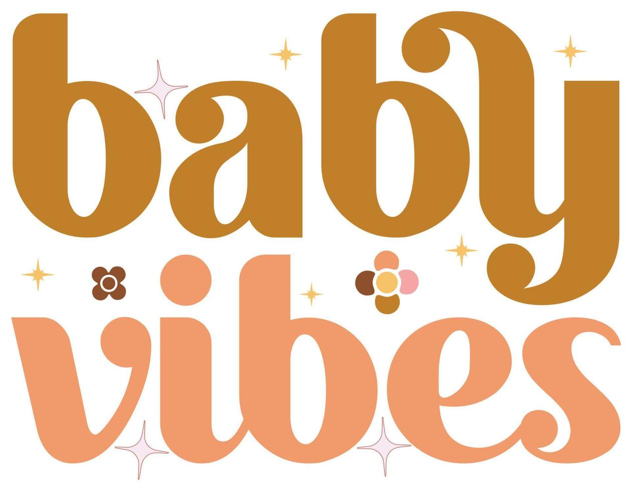 Boho Baby SVG Design vector