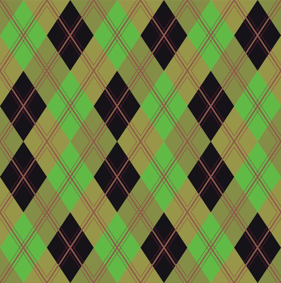 Argyle Pattern vector geometric