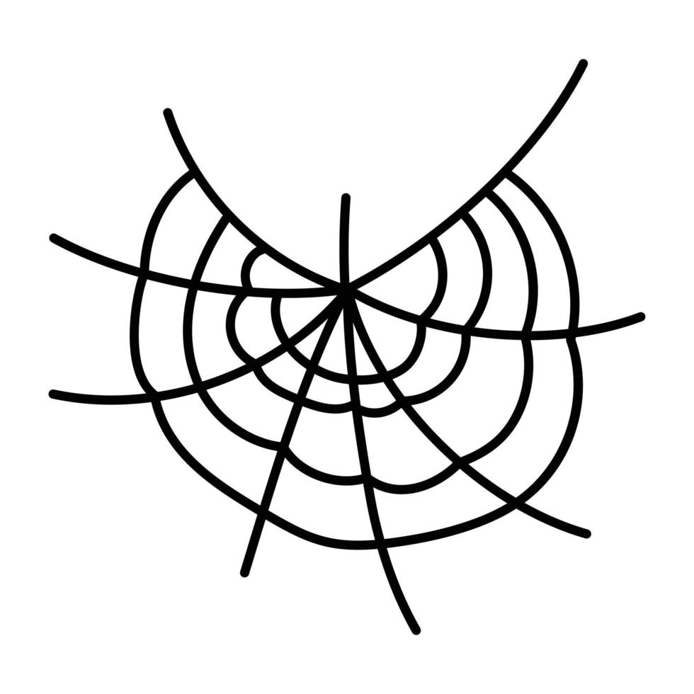 Trendy Spider Net vector