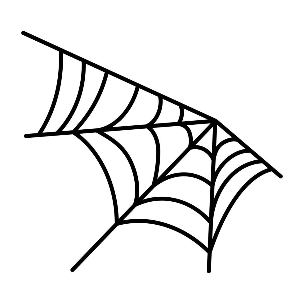 Trendy Cobweb Concepts vector