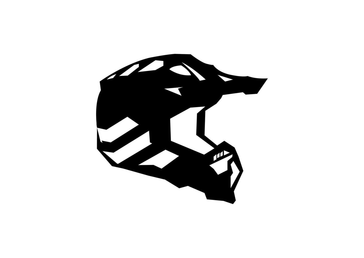 Motorcycle helmet icon isolated on white background. Extreme sport. Vector illustration.