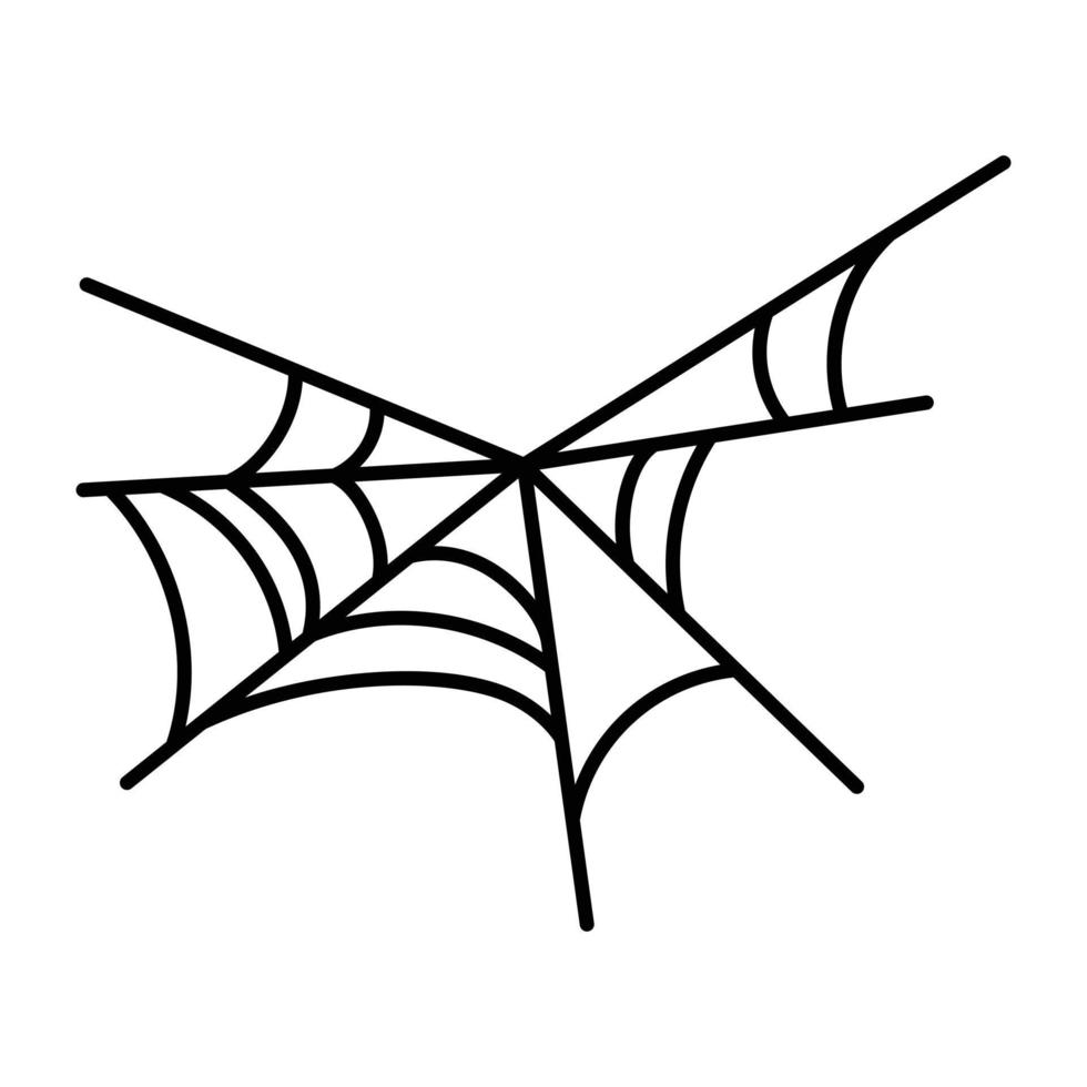 Trendy Araneae Silk vector