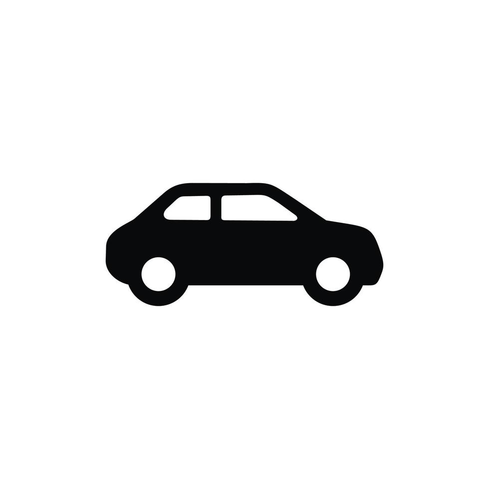 Car icon isolated on white background vector