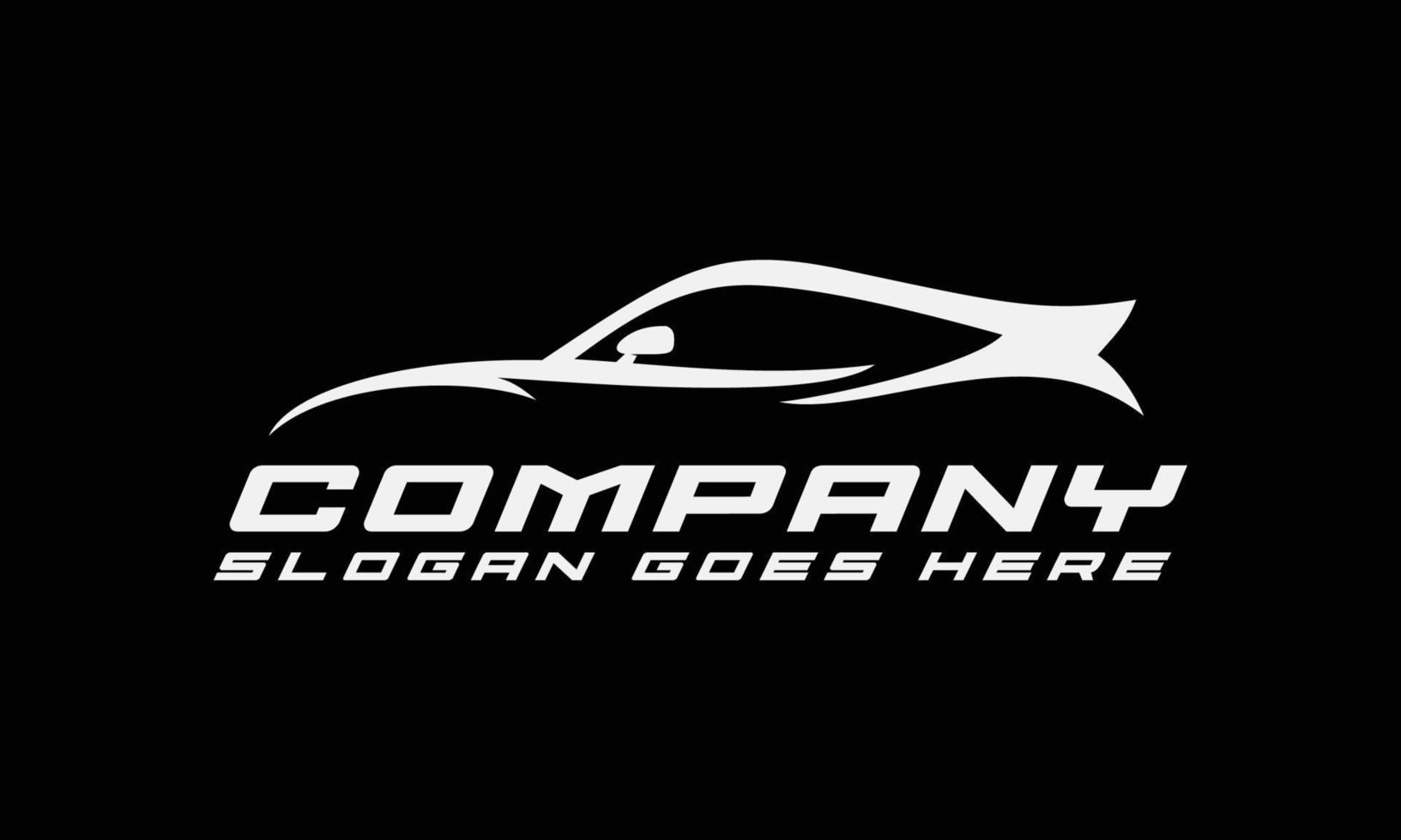 coche automotor logo diseño vector