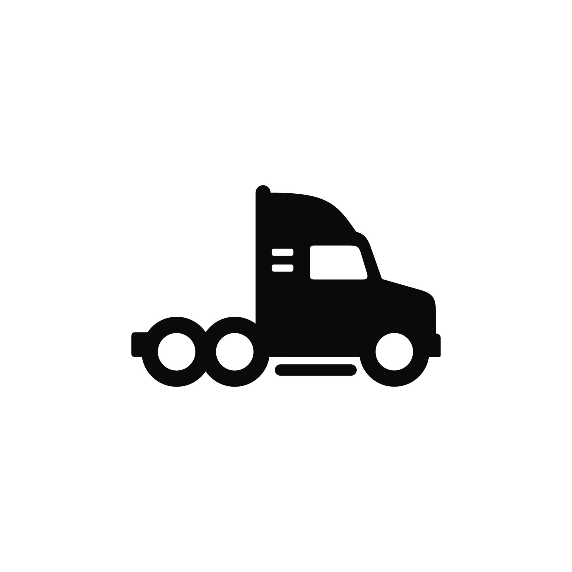 Truck icon isolated on white background 21734123 Vector Art at Vecteezy