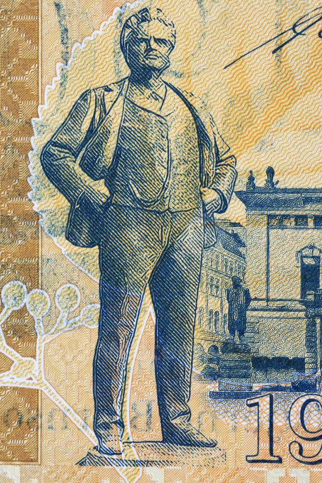 Bjornstjerne Bjornson a portrait from money photo