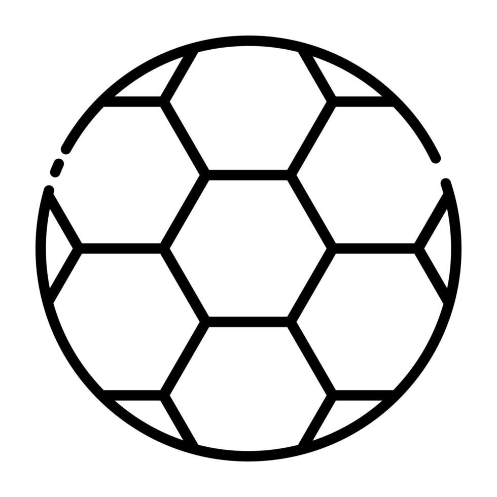 Football Ball icon. vector