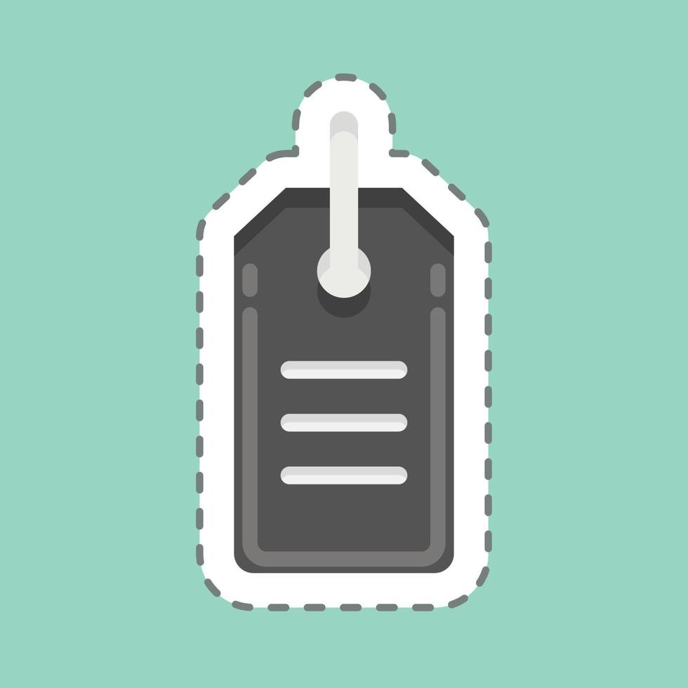 Icon Discount. related to Black Friday symbol. shopping. simple illustration vector