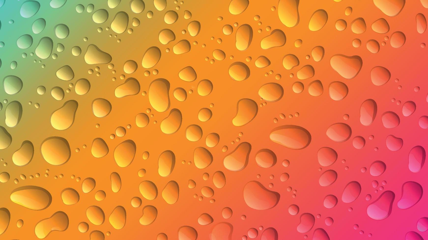Abstract Realistic Gradient Background with Clear Serum, Gel Drops, Collagen, Water Drops, Spill Puddles, Aqua Liquid Splashes v1.0 vector