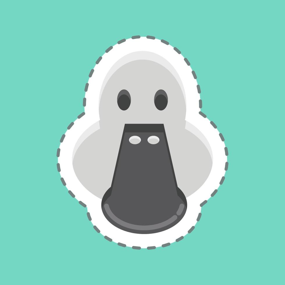 Icon Duck. related to Animal Head symbol. simple design editable. simple illustration vector