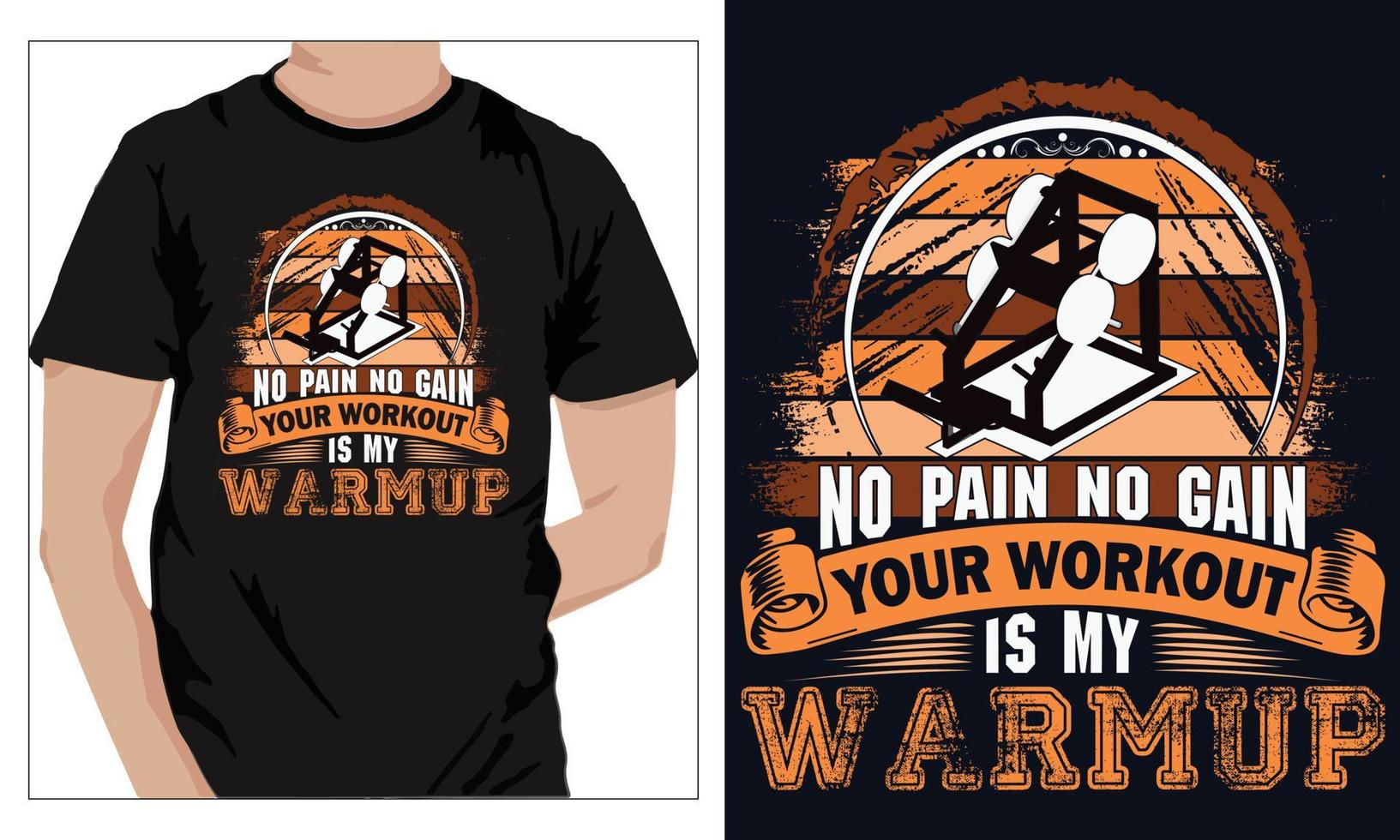 Fitness T-Shirt - Your Workout Is My Warm Up T Shirt Fitness T-Shirt - Your Workout Is My Warm Up T Shirt