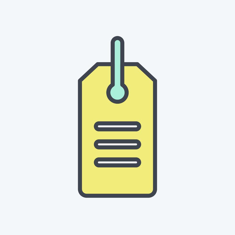 Icon Discount. related to Black Friday symbol. shopping. simple illustration vector