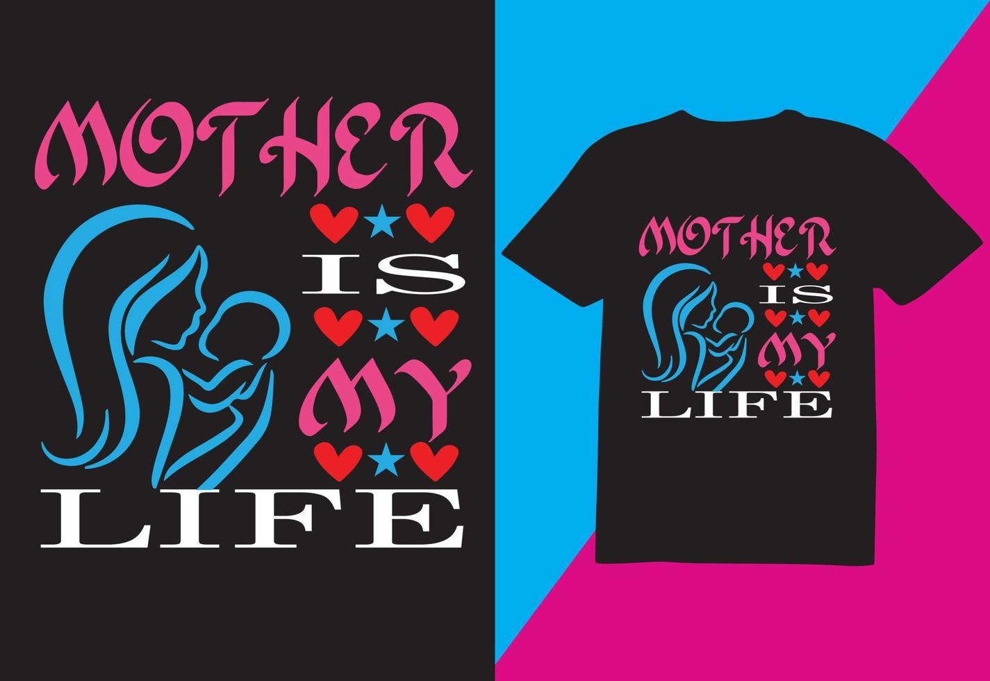 Mother , Day, T-shirt, Design, for  Print Ready vector