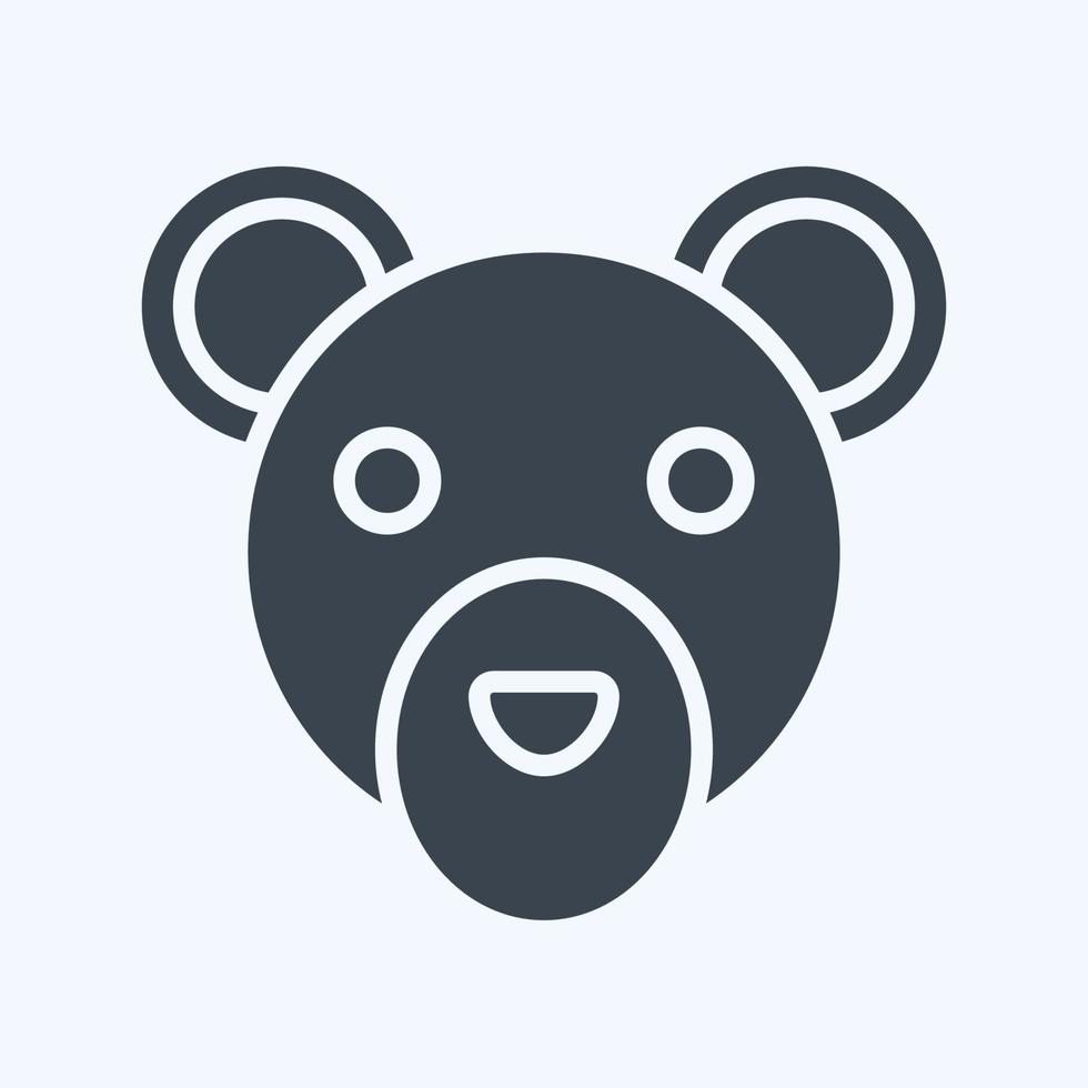 くまʕ•ᴥ•ʔ Cute polar bear cartoon icon 28097339 Vector Art at Vecteezy