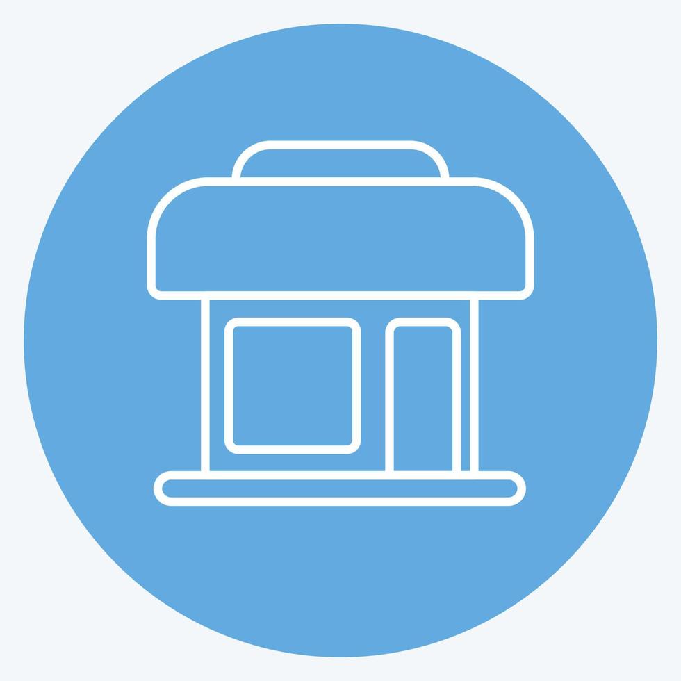 Icon Clothing Shop. related to Black Friday symbol. shopping. simple illustration vector