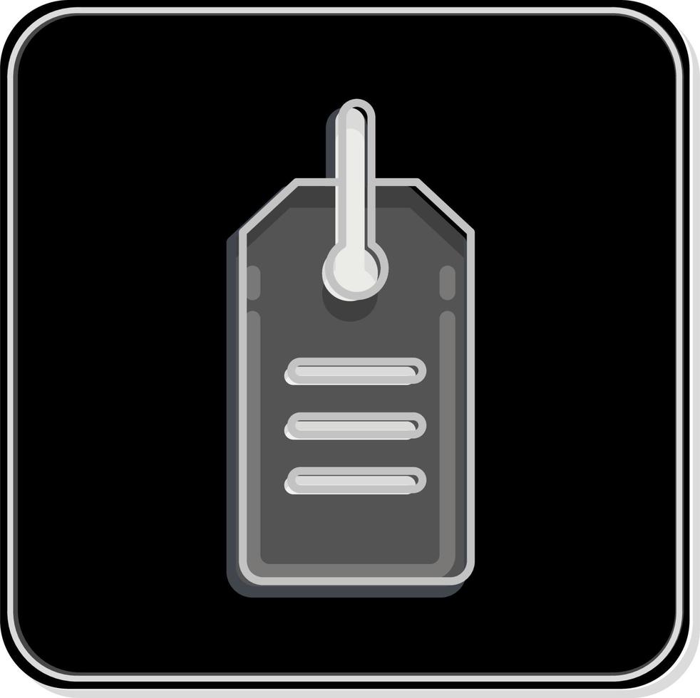 Icon Discount. related to Black Friday symbol. shopping. simple illustration vector