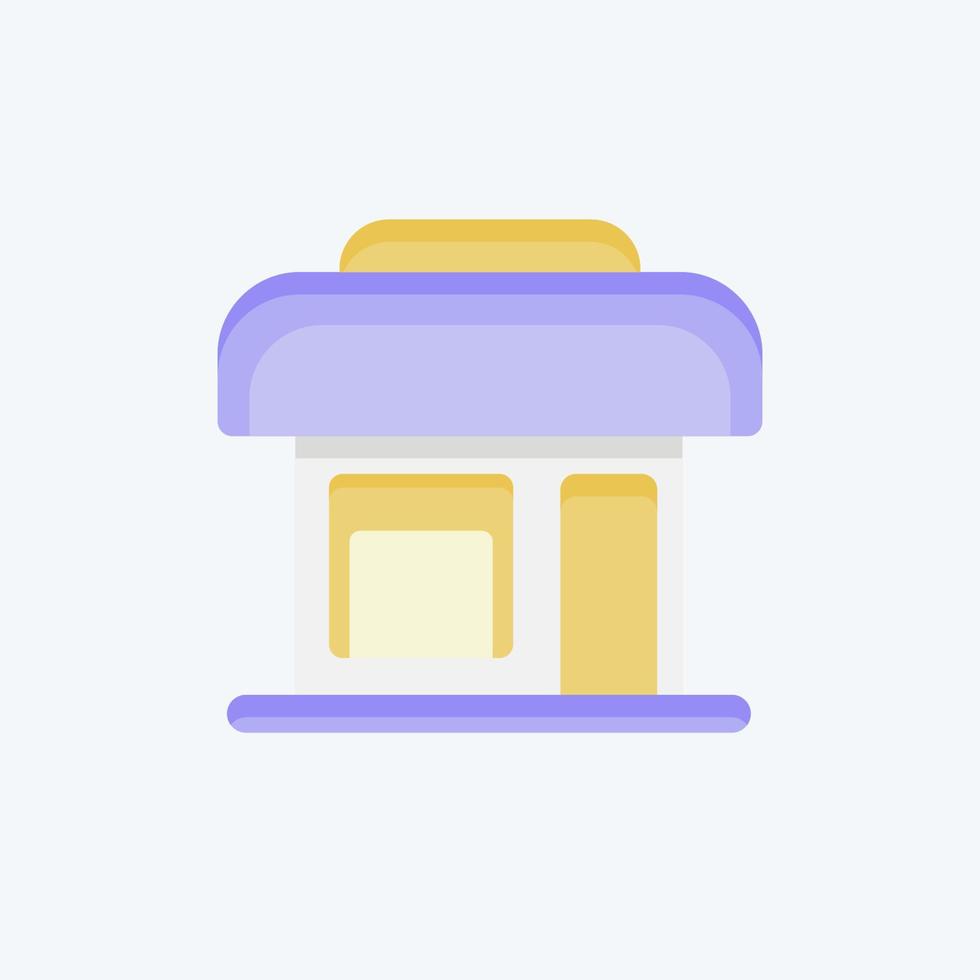 Icon Clothing Shop. related to Black Friday symbol. shopping. simple illustration vector