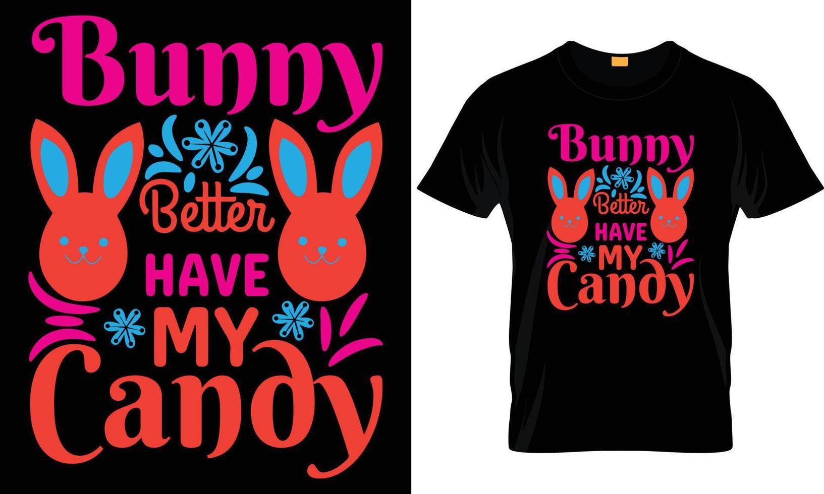 Easter T - Shirt Design. vector