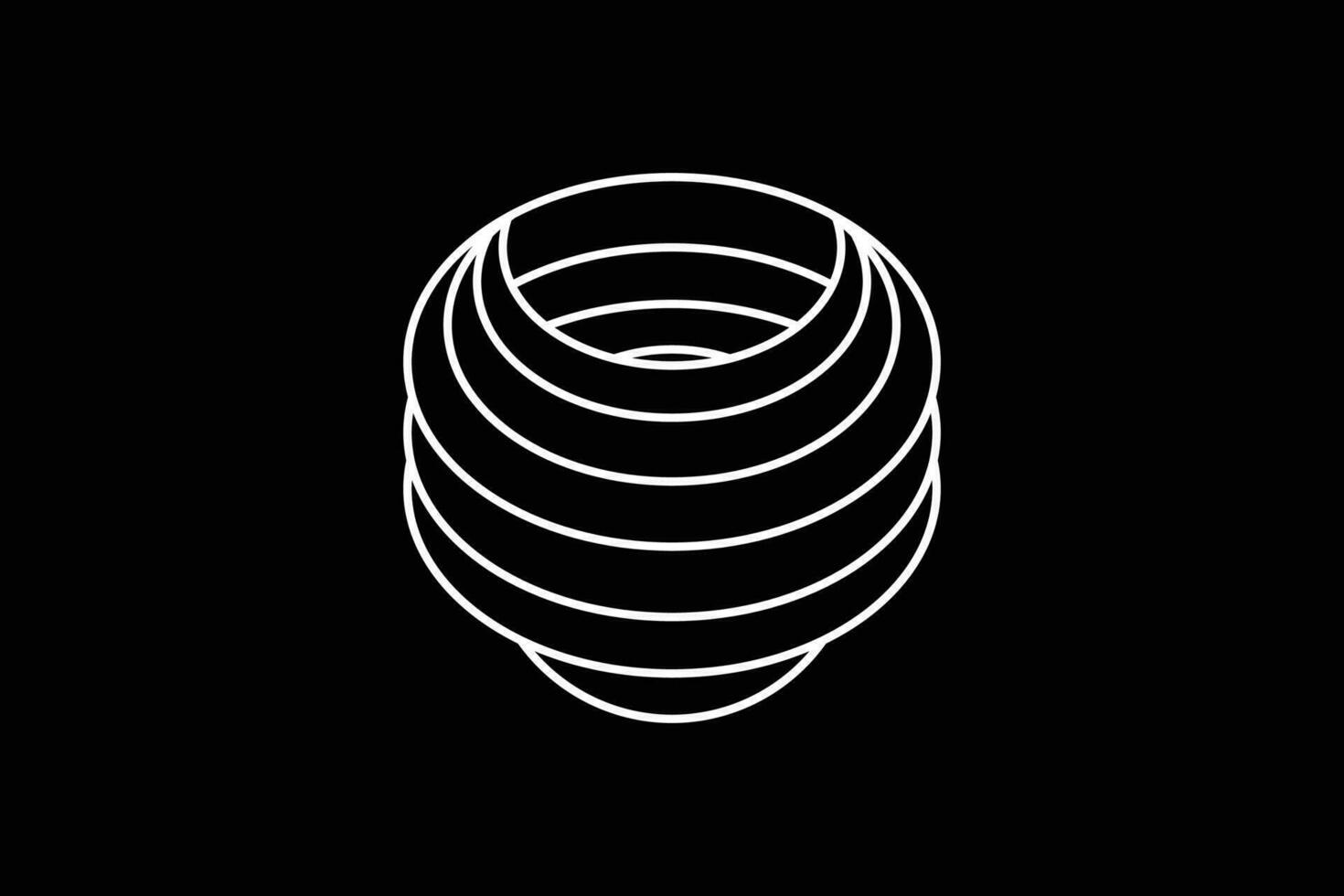 Abstract shape vector design