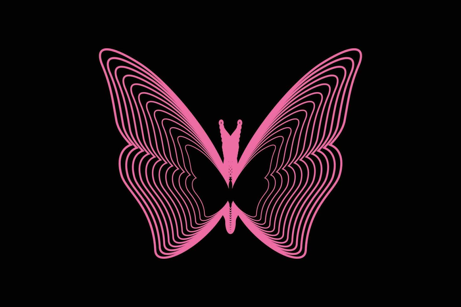 Abstract shape vector design