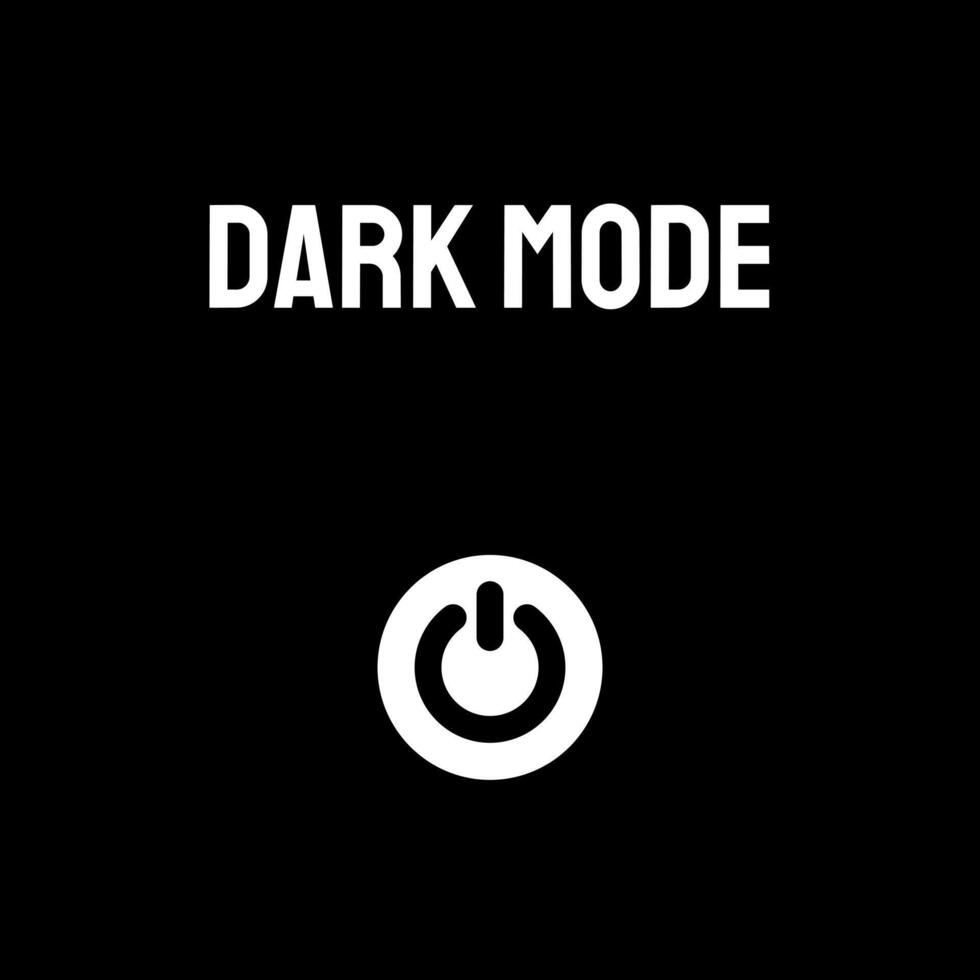 Dark mode vector 21737972 Vector Art at Vecteezy