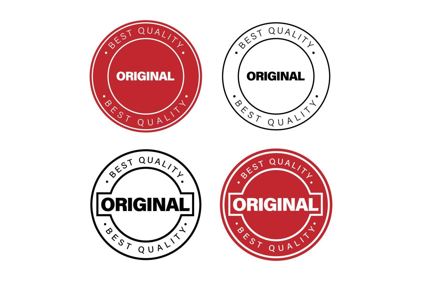 Vintage badges templates design vector