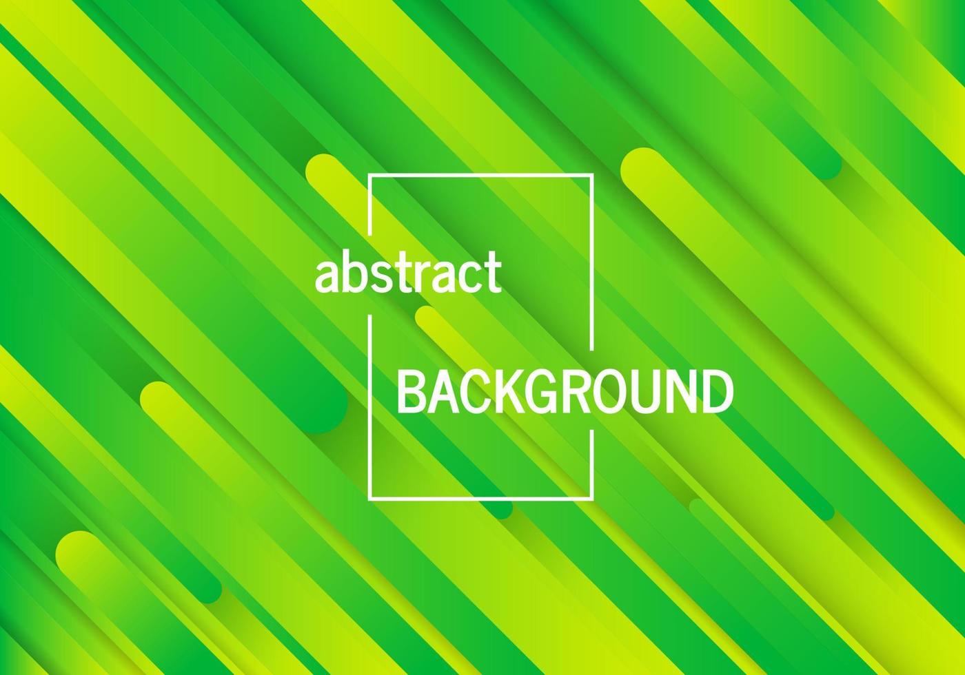 Trendy geometric green background with abstract lines. Futuristic dynamic pattern design. Vector illustration