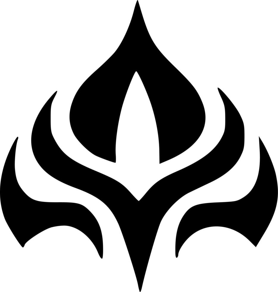 black fire icon vector