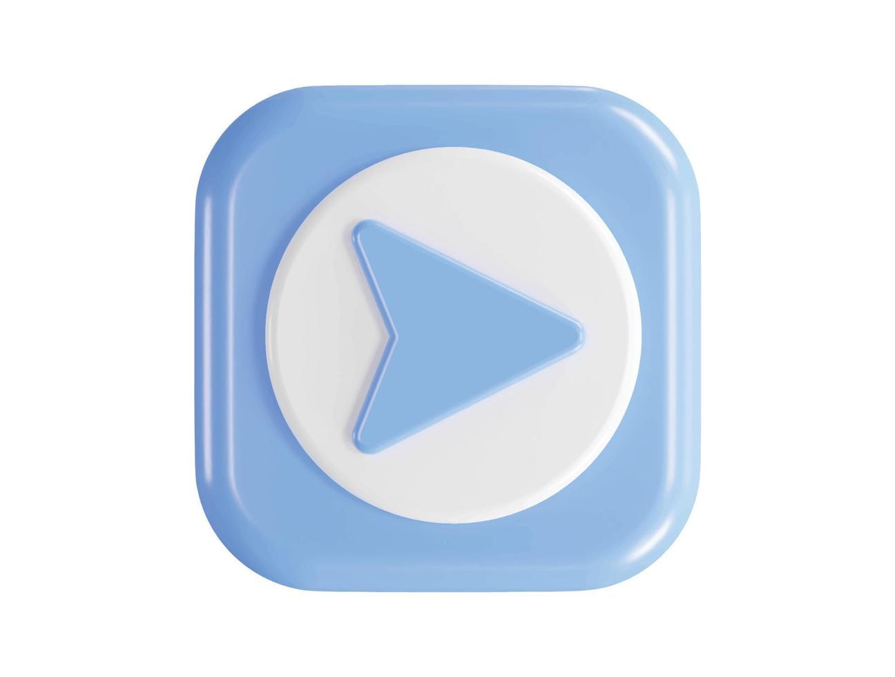 3d rendering arrow icon vector illustration transparent element