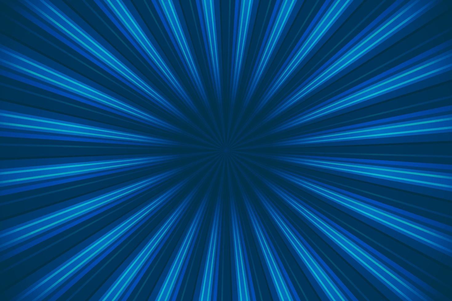 Blue light line abstract background design with burst, vector illustration