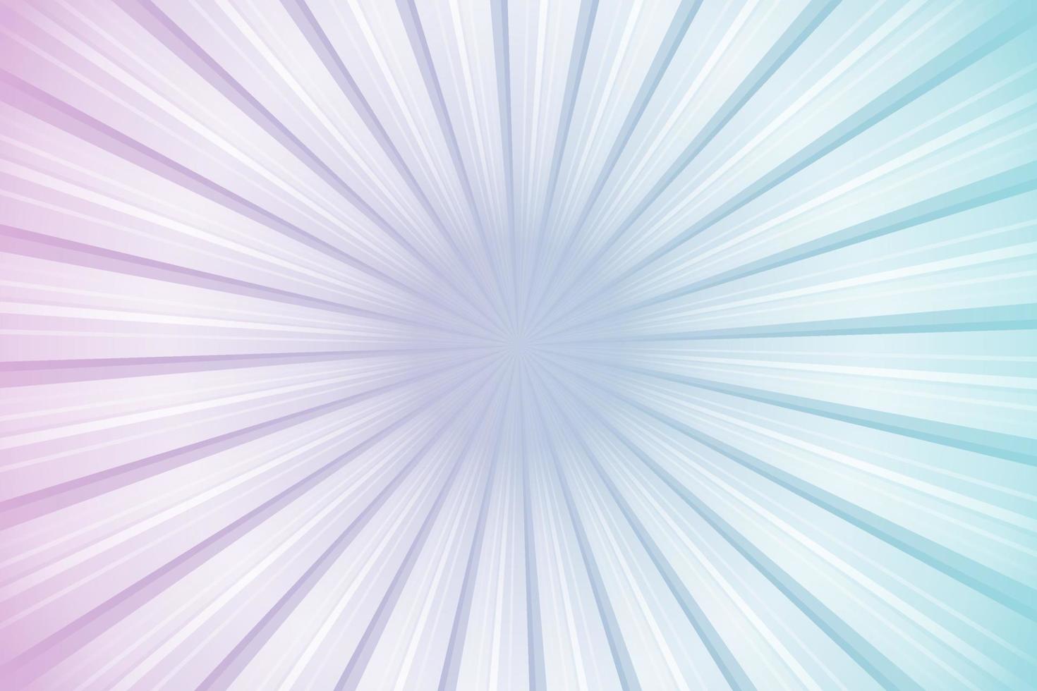 Sunburst pattern rays gradient abstract background. Vector illustration