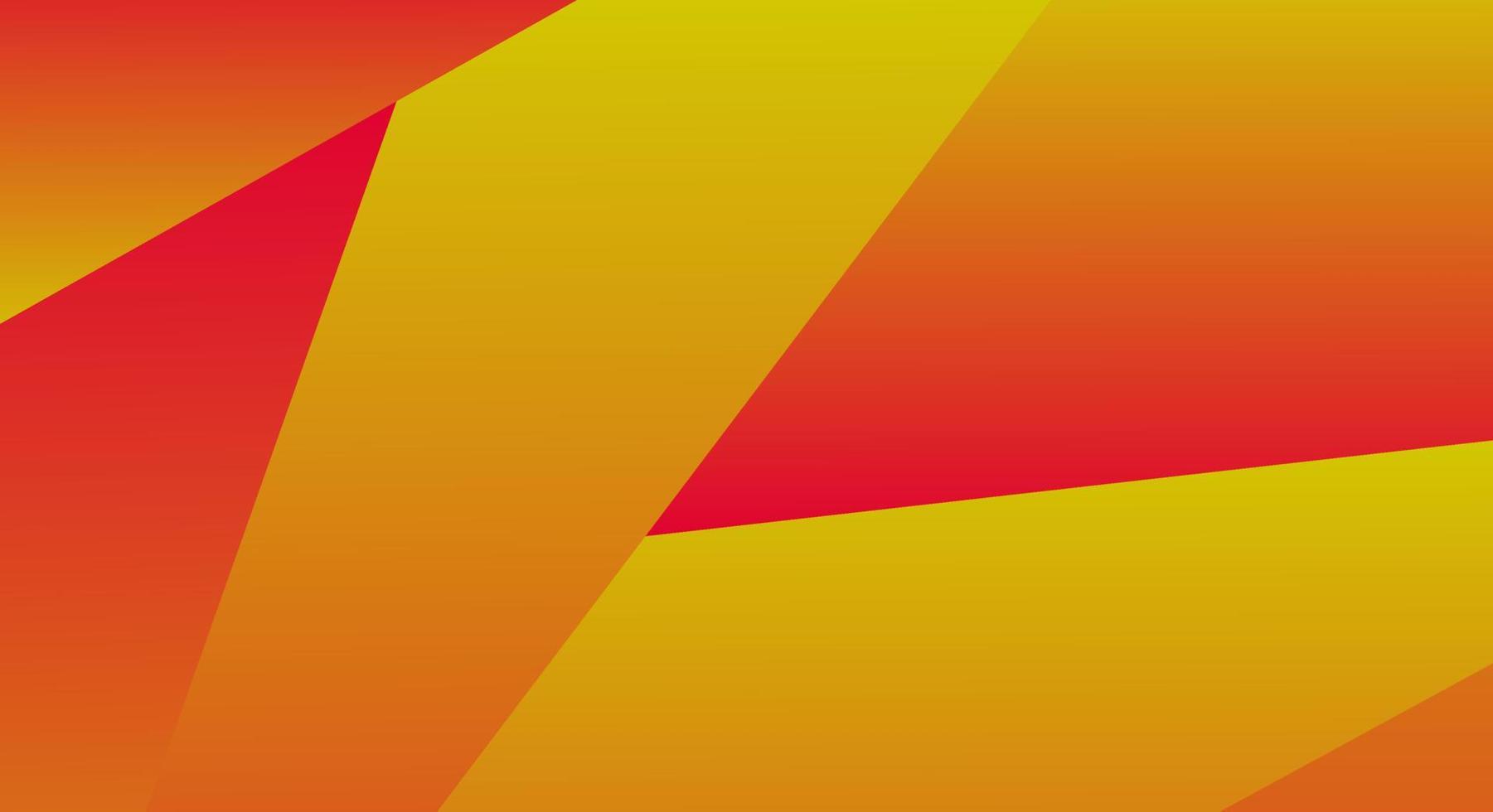 banner abstract geometric orange gradient background vector