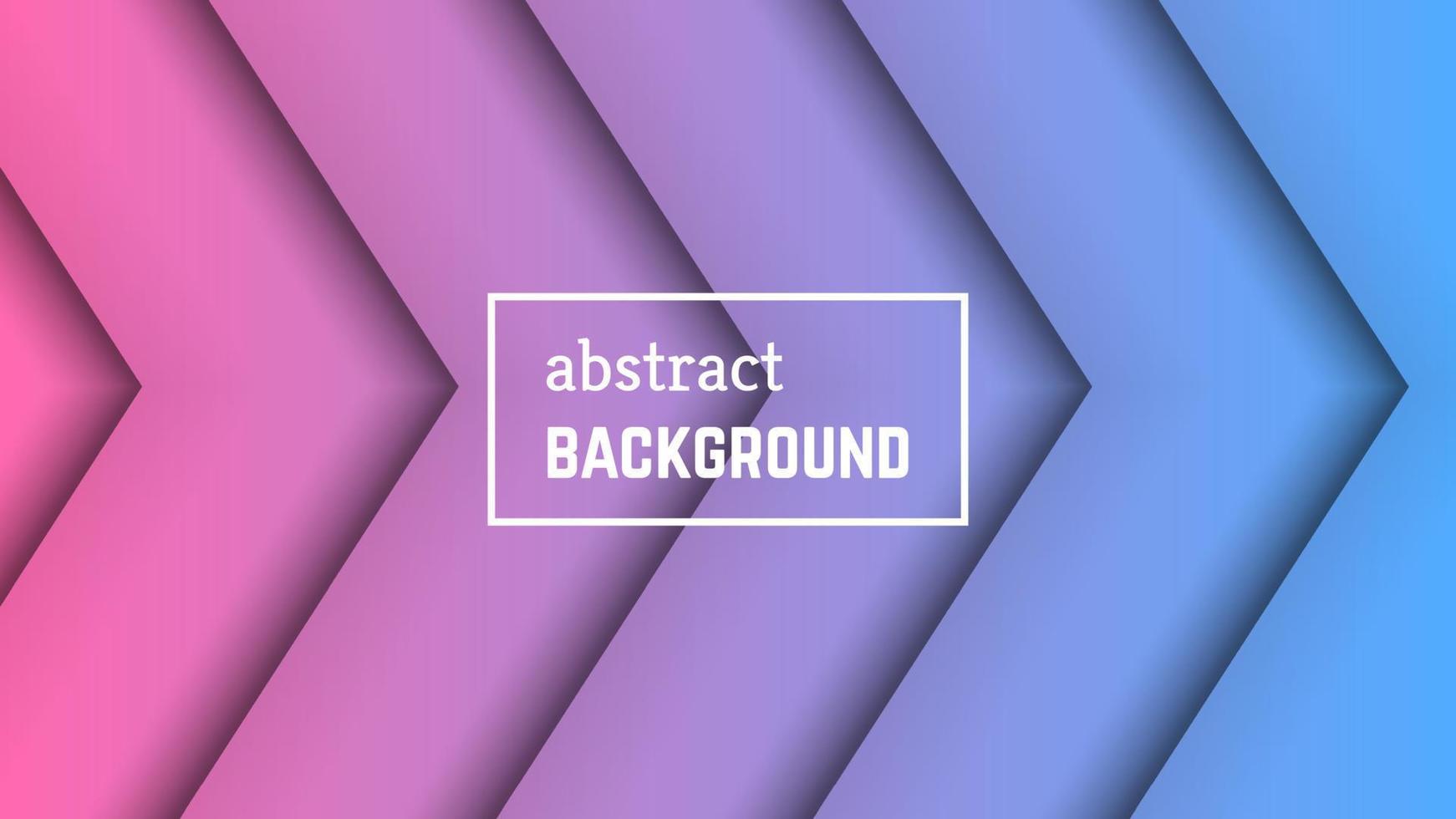 Abstract minimal line geometric background. Pink-blue line layer shape for banner, templates, cards. Vector illustration.