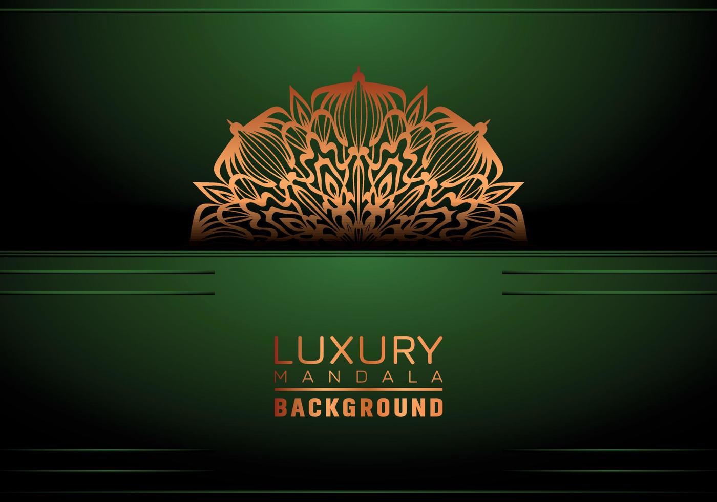 Luxury mandala background ornamental, arabesque style With Golden Arabesque Pattern Style. Decorative Mandala Ornament For Print, Brochure, Banner, Cover, Poster, Invitation Card vector