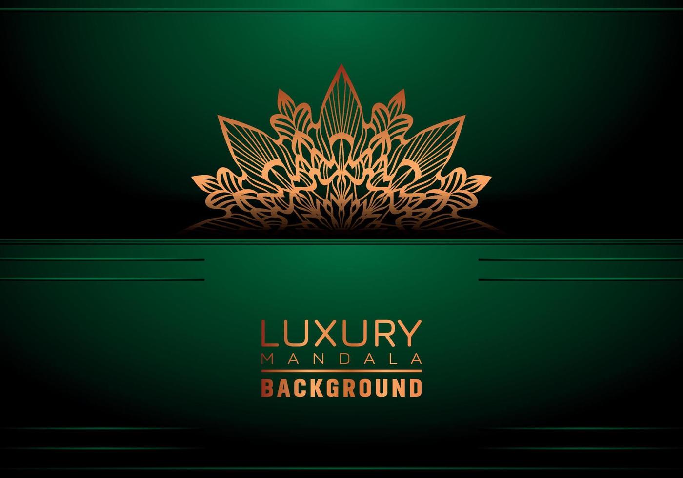 Luxury mandala background ornamental, arabesque style With Golden Arabesque Pattern Style. Decorative Mandala Ornament For Print, Brochure, Banner, Cover, Poster, Invitation Card vector