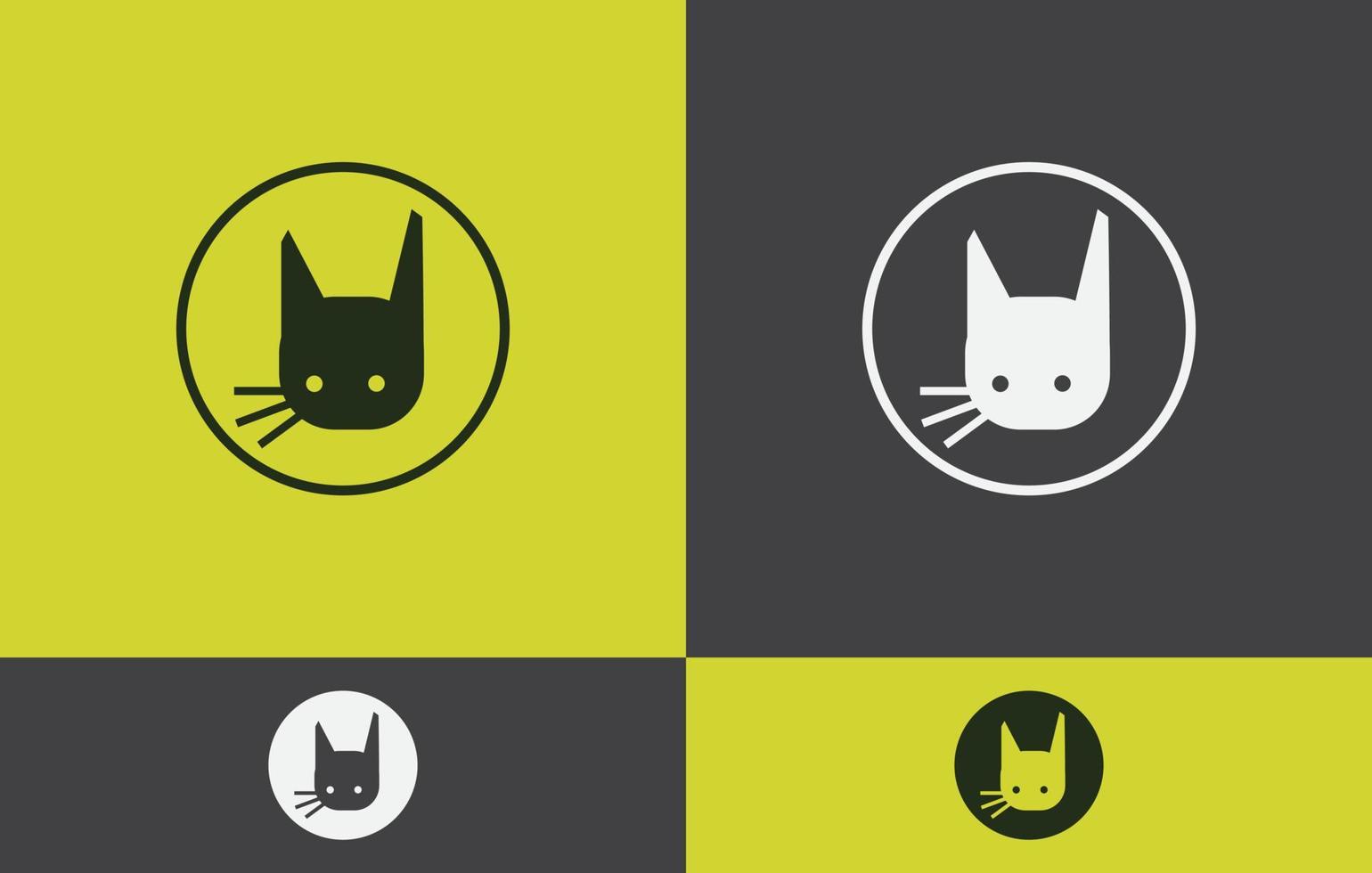Cat Logo Design vector art eps