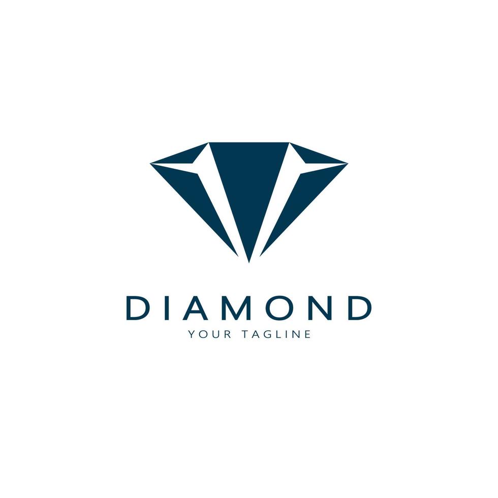 simple diamond abstract logo,for business,badge,jewelry shop,gold shop,application,vector vector