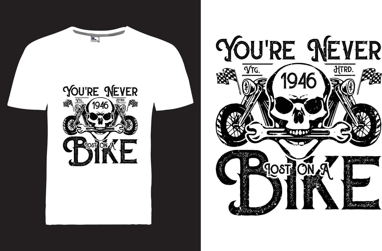 Vintage T-shirt Design vector