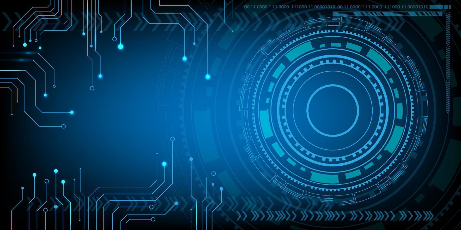 Computer chip Electronic circuit board vector for technology and finance concept and education for future