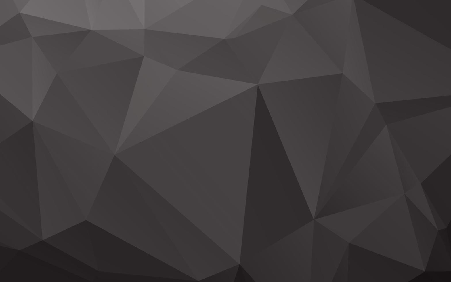 black Polygon Background Design vector