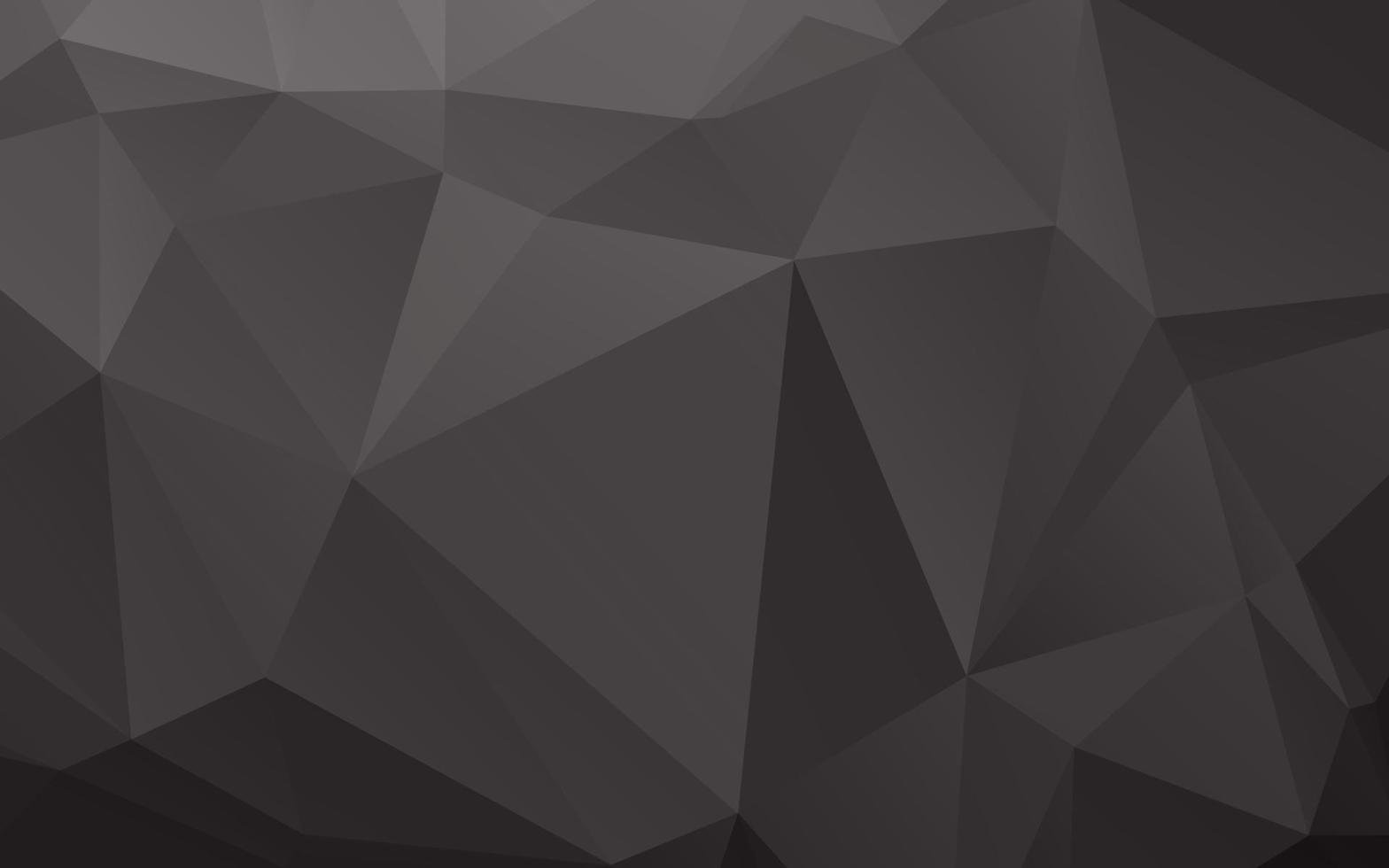 black Polygon Background Design vector